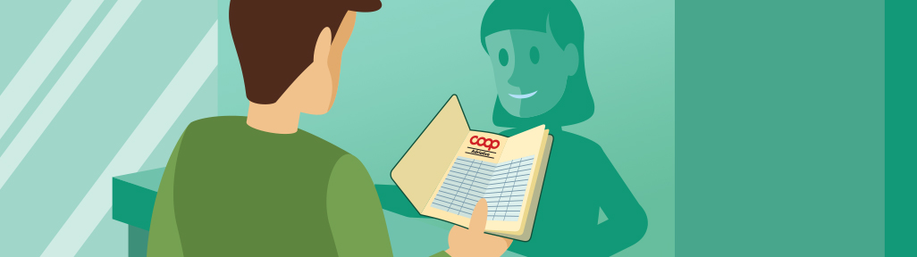 Gli scontrini nella tua area personale